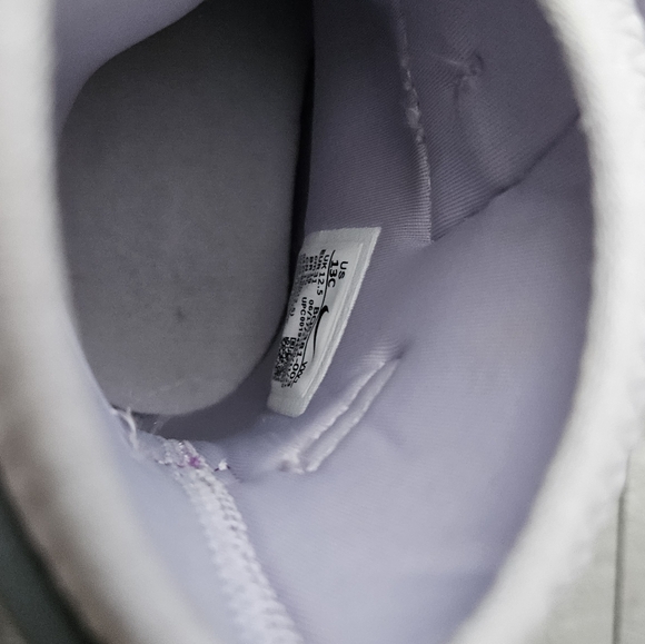 Nike Girls' Binzie Rain Boots Size 13C Purple Gray Waterproof - Picture 9 of 11